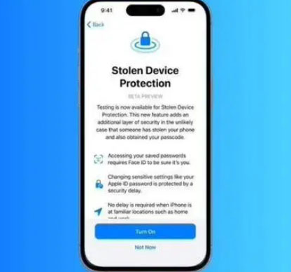 沧源苹果授权维修店分享被盗设备保护功能开启方法 