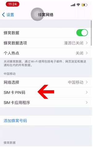 沧源苹果14维修网分享如何给iPhone14的SIM卡设置密码 