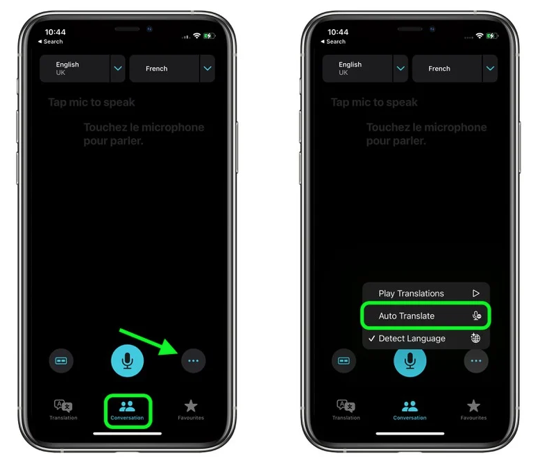 沧源苹果手机维修分享iOS 15 “翻译” App 新改进 